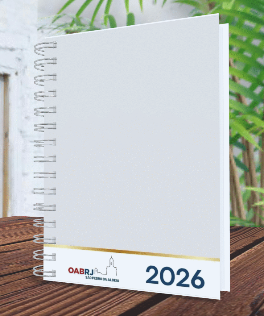 Agenda Oficial OAB/SPA 2026 – Modelo Clássico