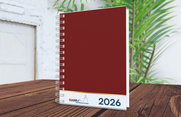 Agenda Oficial OAB/SPA 2026 – Modelo Clássico - Imagem 4