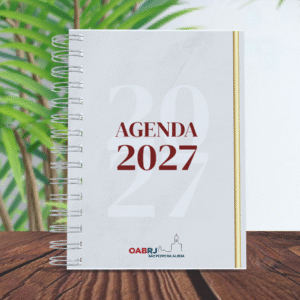 Agenda Oficial OAB/SPA 2027 – Modelo Clássico