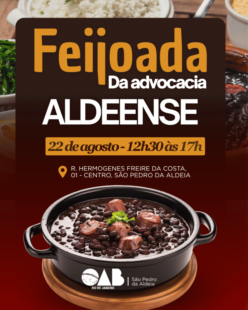 6° Feijoada da Advocacia Aldeense | PRIMEIRO LOTE